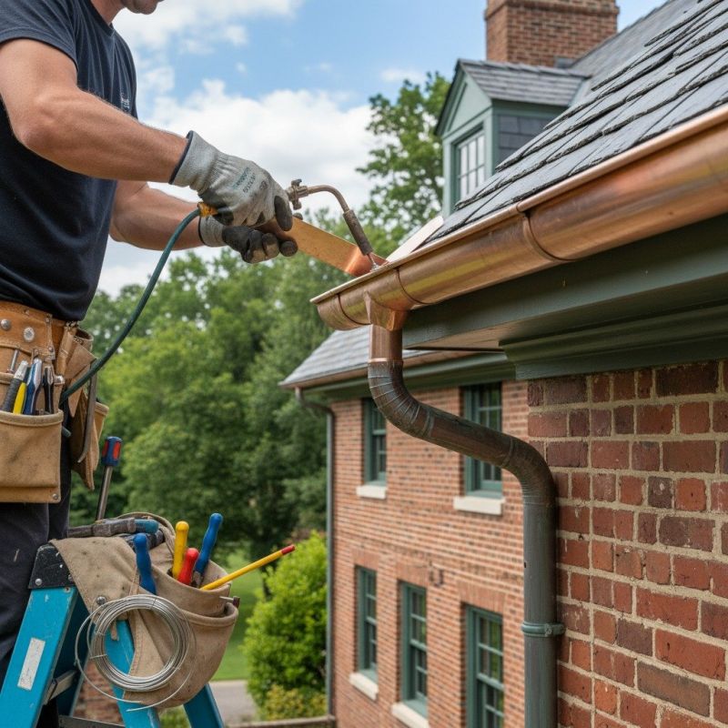 Gutter Drainage System Repair