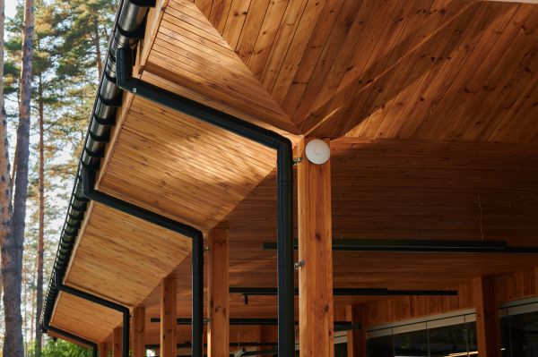 Porch Gutter Installation in Hartwell