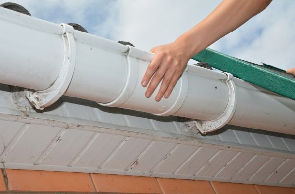 Barn Gutter Installation in Hartwell