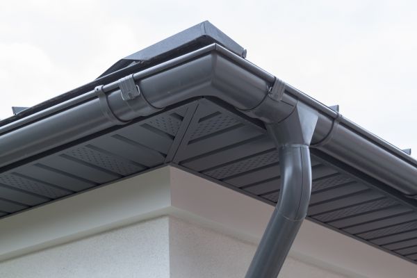 Gutter Hole Repair in Hartwell
