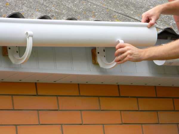 Half Round Gutter Installation in Hartwell