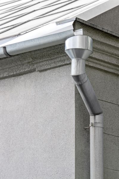 Galvanized Gutter Installation in Hartwell