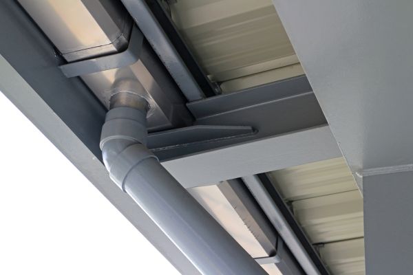 PVC Downspout Installation in Hartwell