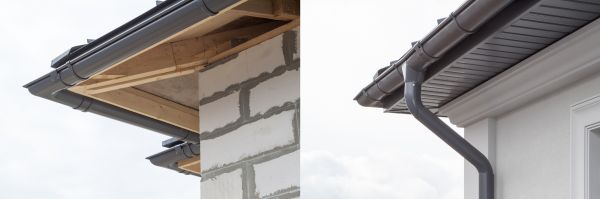 Wood Gutter Replacement in Hartwell