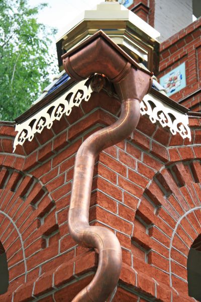 Church Downspout Installation in Hartwell